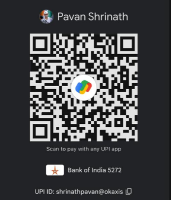 QR Code for payment